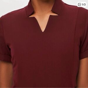 Inala Scrub Top Large (Limited edition) burgundy